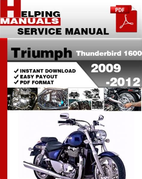 Triumph Thunderbird 1600 2009 Factory Service Repair Manual