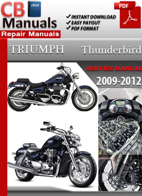 Triumph Thunderbird 1600 T1600 Full Service Repair Manual 2009 Onwards