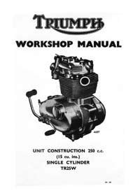 Triumph Tr25w 1968 1970 Workshop Repair Service Manual Pdf