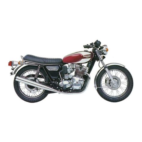 Triumph Trident T160 1979 Repair Service Manual