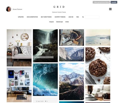 Tumblr Website Templates