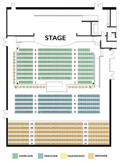 Tupelo Derry Seating Chart