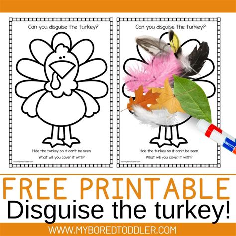 Turkey In Disguise Free Printable