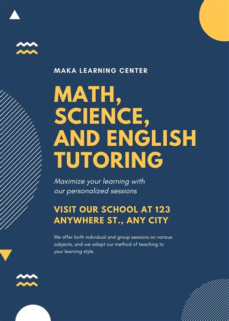 Tutor Flyer Template