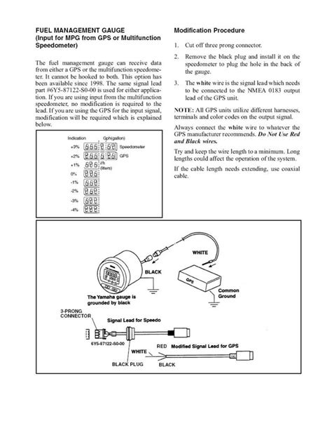 Twin Yamaha Fuel Management Wiring Diagram