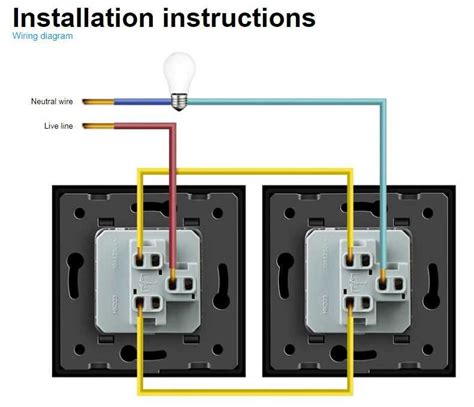 Two Gang Switch Wiring Diagram