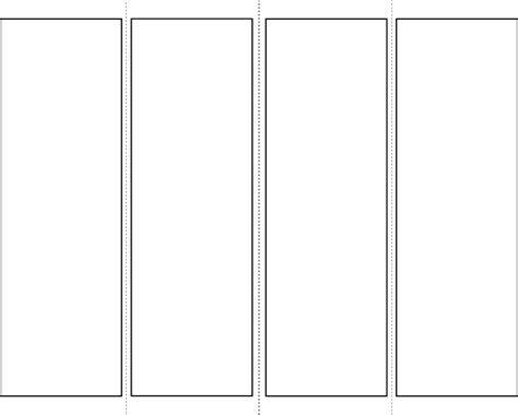 Two Sided Bookmark Template