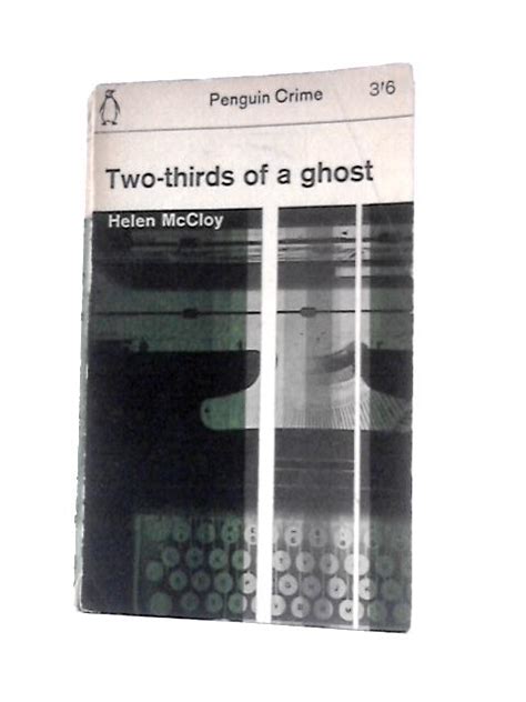 Two Thirds Of A Ghost Mccloy Helen Epubpdf - 