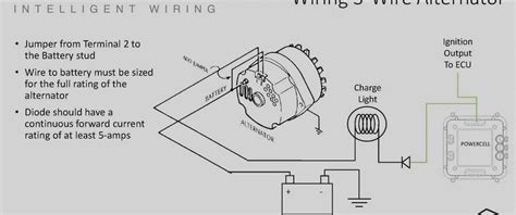 Two Wire Acdelco Alternator Wiring Schematic