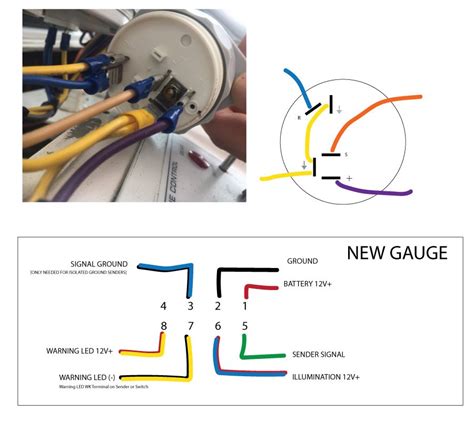 Two Wire Temperature Gauge Wiring Diagram