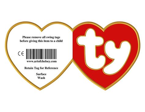 Ty Beanie Babies Tag Printable