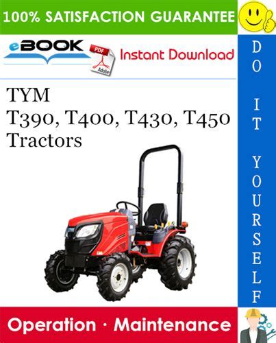 Tym T390 T400 T430 T450 Tractor Workshop Service Manual