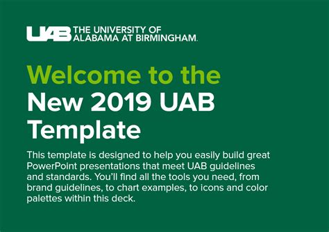 Uab Ppt Template