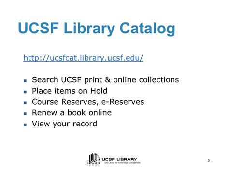Ucsf Course Catalog