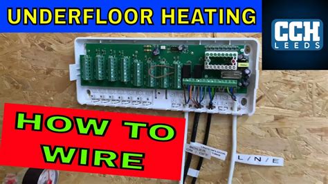 Underfloor Heating Control Wiring Diagram