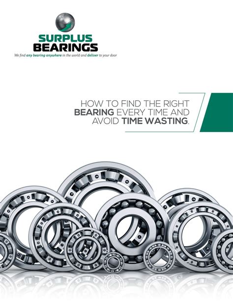 Unearthing the Hidden Treasure of Surplus Bearings: A Journey of Resilience and Innovation