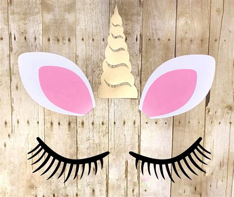 Unicorn Lashes Template