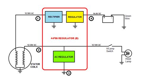 Universal Voltage Regulator Wiring Diagram