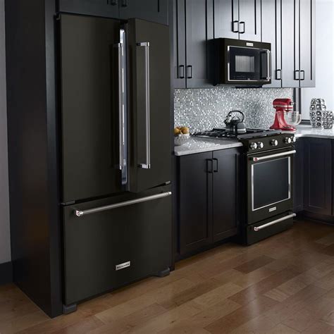 Unleash Culinary Magic with the Allure of Black Stainless Steel Refrigerators with Ice Makers