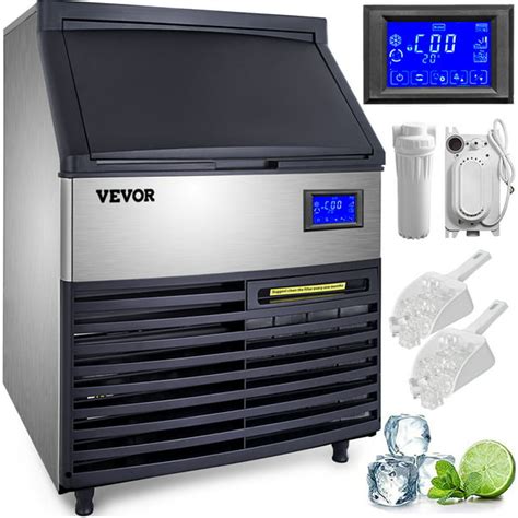 Unleash Refreshing Excellence: Elevate Your Business with the VEVOR 110V Commercial Ice Maker (440LB/24H)