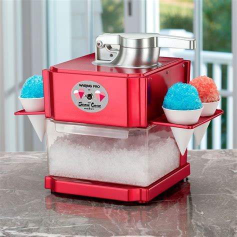 Unleash the Chilly Delight: Elevate Your Summer with a Warring Pro Snow Cone Maker