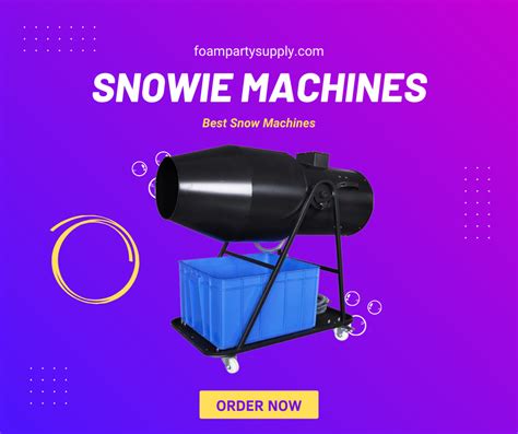 Unleash the Magic of Winter: Discover the Joy of Snowie Machines