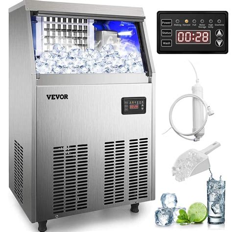 Unleash the Power of Refreshment: Your Comprehensive Guide to VEVOR Commercial Ice Makers