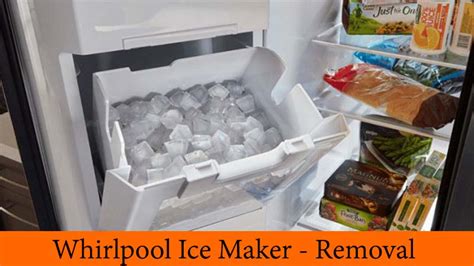 Unleash the Serenity: Whirlpool Ice Maker Removal – A Journey of Refreshment and Renewal