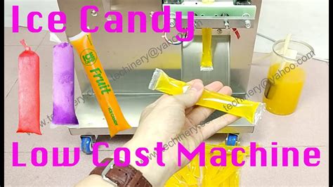 Unleash the Sweet and Refreshing Alchemy of an Ice Candy Machine