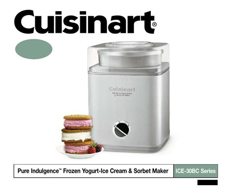 Unlock Frozen Delights: Your Guide to the Cuisinart Ice Cream Maker Manual PDF