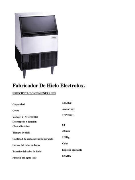 Unlock Refreshing Delight: Embrace the Fabricador de Hielo Electrolux
