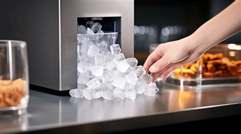 Unlock the Ice Revolution: Nugget Ice Machine - Your Commercial Culinary Companion