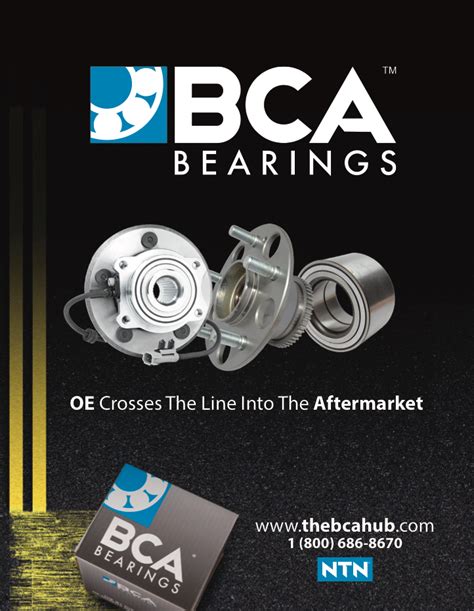 Unlock the Interchangeability Edge with BCA Bearings