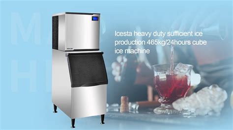 Unlock the Power of Effortless Ice Production with ICESTA Ice Machine