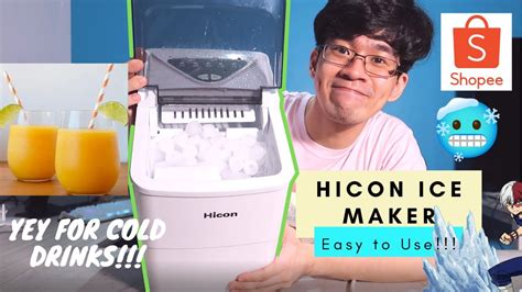 Unlock the Secrets of a Crystal-Clear Refreshment: Unveiling the Hicon Ice Maker