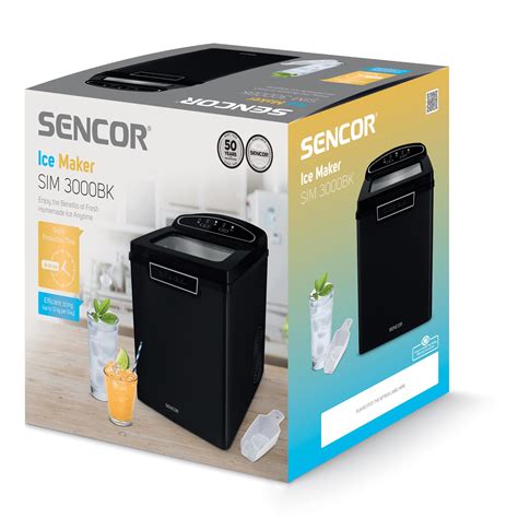 Unlock the Ultimate Ice-Making Experience with Sencor Ice Maker SIM 3000BK