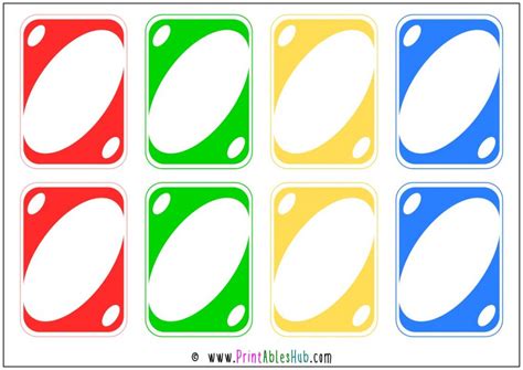 Uno Card Template