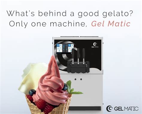 Unveiling the Gel Matic Machine: A Comprehensive Guide to Revolutionizing Frozen Dessert Production
