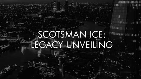 Unveiling the Heart of Scotsman Ice: A Symphony of Purity, Craftsmanship, and Innovation