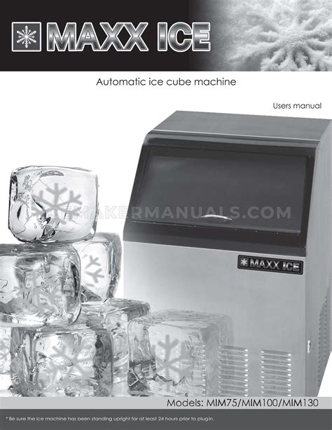 Unveiling the Maxx ICE MIM75: An Ode to Innovation and Ice-Making Excellence