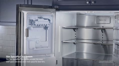 Upgrade Your Kitchen with the Revolutionary LG Slim SpacePlus Ice System: Space-Saving, Ice-Making Excellence