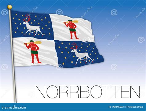 Upplev Sveriges nordligaste skatt: Norrbottens flagga