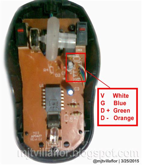 Usb Optical Mouse Wiring Diagram