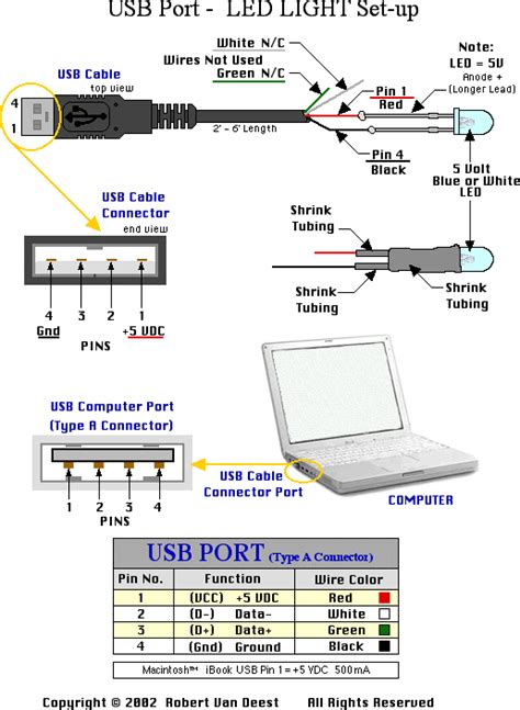 Usb Port To Serial Port Wiring Diagram