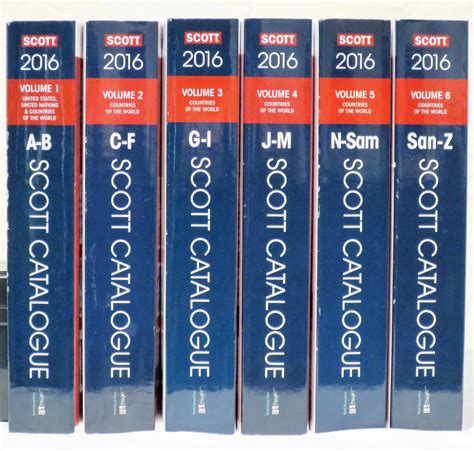 Used Scott Postage Stamp Catalog 2016 Vol 1