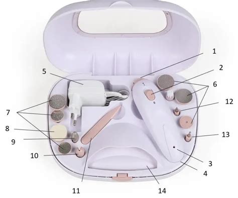 User Manual Ebench Manicure And Pedicure Set