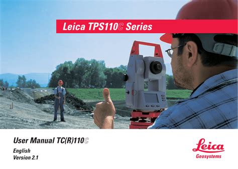 User Manual Tc R 110 Leica Geosystems