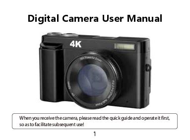 Users Manual Guide To Digital Photography