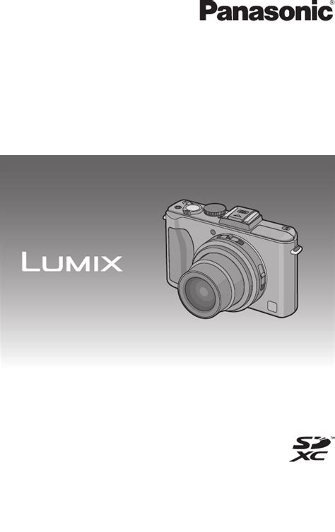 Using Panasonic Lx5 Manual Advanced Operating Instructions