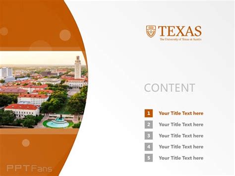 Ut Powerpoint Template